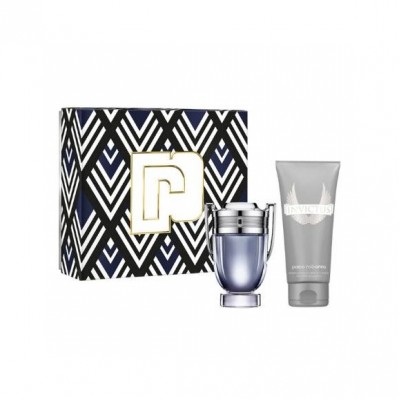 KIT  Paco Rabanne Invictus Edt Masculino 100Ml + Shower Gel 100Ml